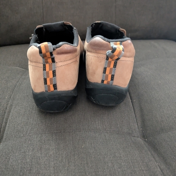 Merrell Kids Brown Slip-On Loafers Shoes Size 6 Jungle Moccasin - Picture 4 of 6